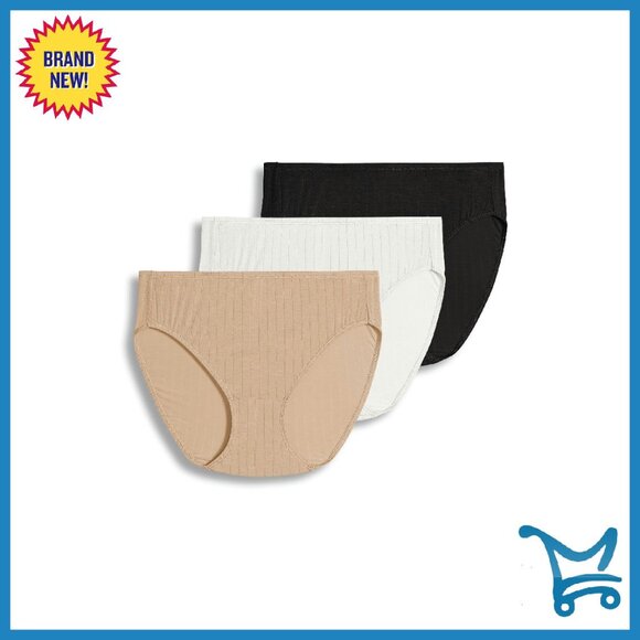 Supersoft French Cut Panties 3-Pack Full Coverage Tencel Modal
